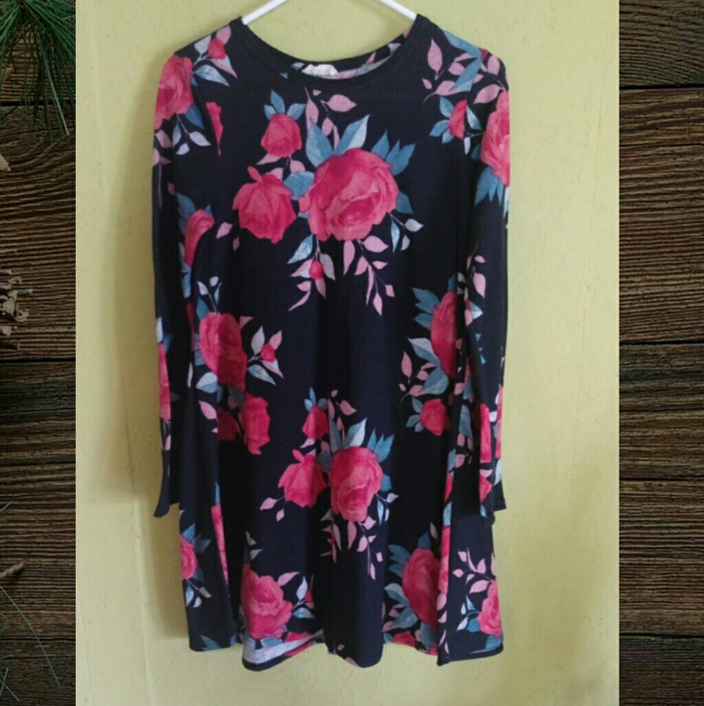 Casual Floral Dress